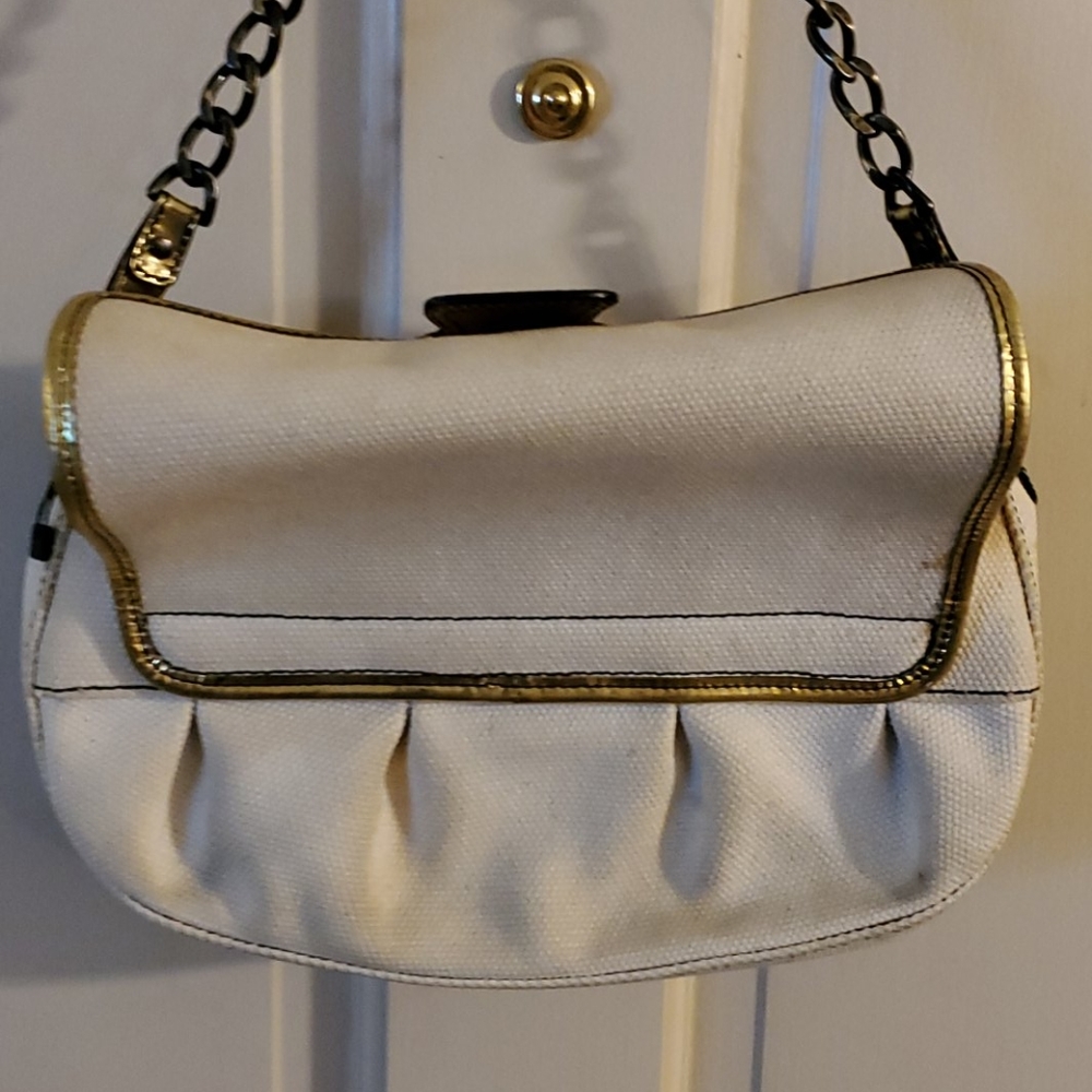 Authentic Fendi Bi Bis Gold creme - Picture 6 of 10